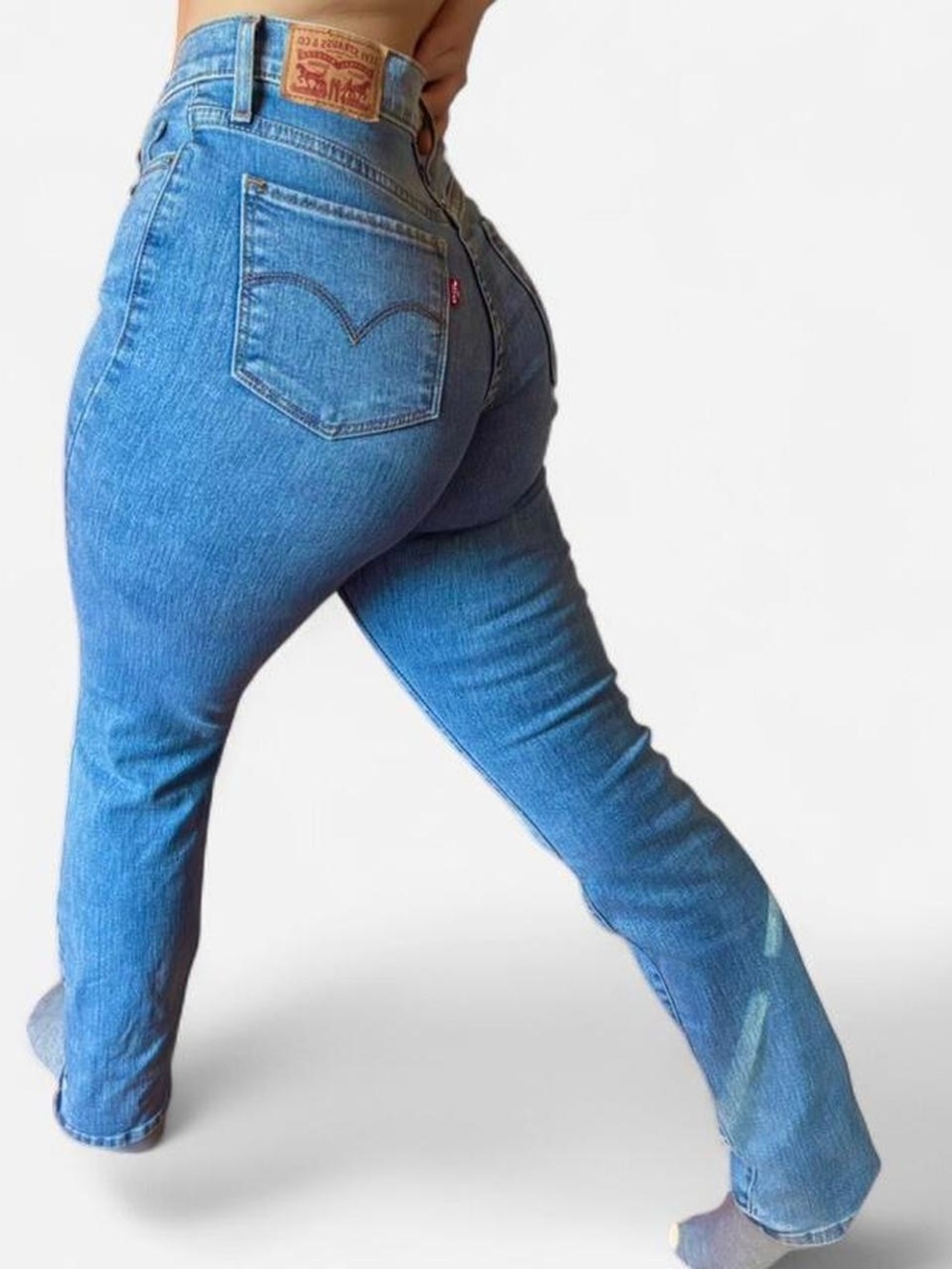 Vintage Y2K Levi's 314 Shaping Straight Mid-Rise Jeans
